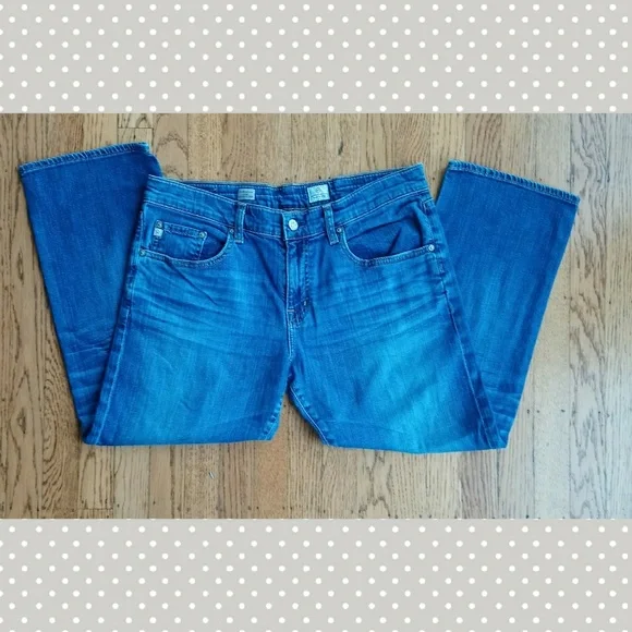 ag "ex boyfriend" boyfriend cropped jeans sz 31 - Picture 5 of 7